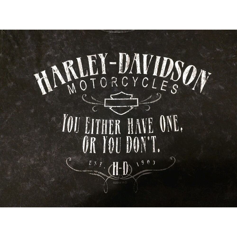 Men's Harley Davidson Shirt "You Either Have One Or You Don't" Myrtle Beach - XL